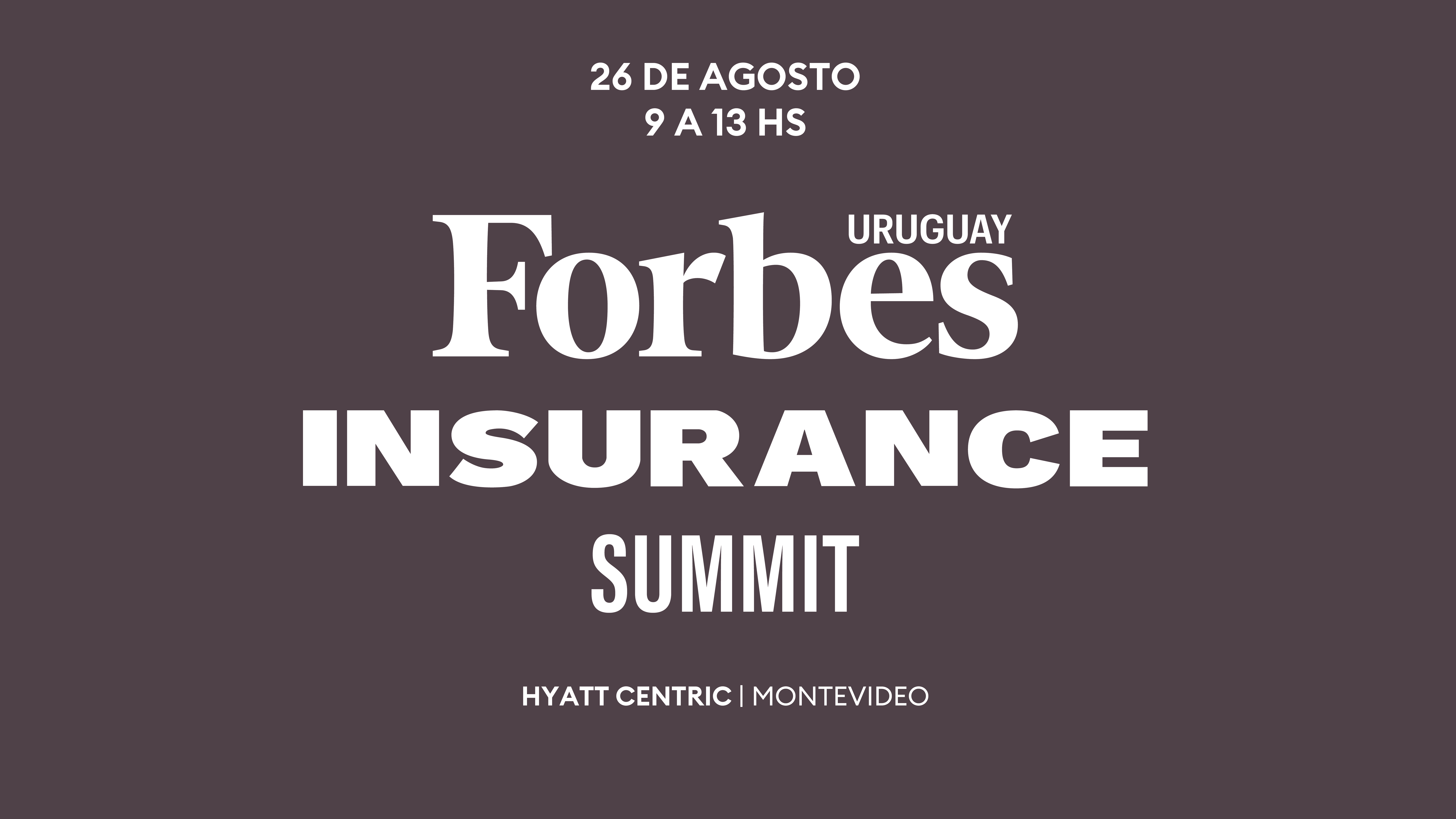 INSURANCE SUMMIT URUGUAY